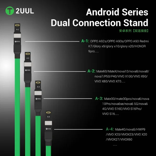 2uul PW02 Ios+Android Güç Kablosu