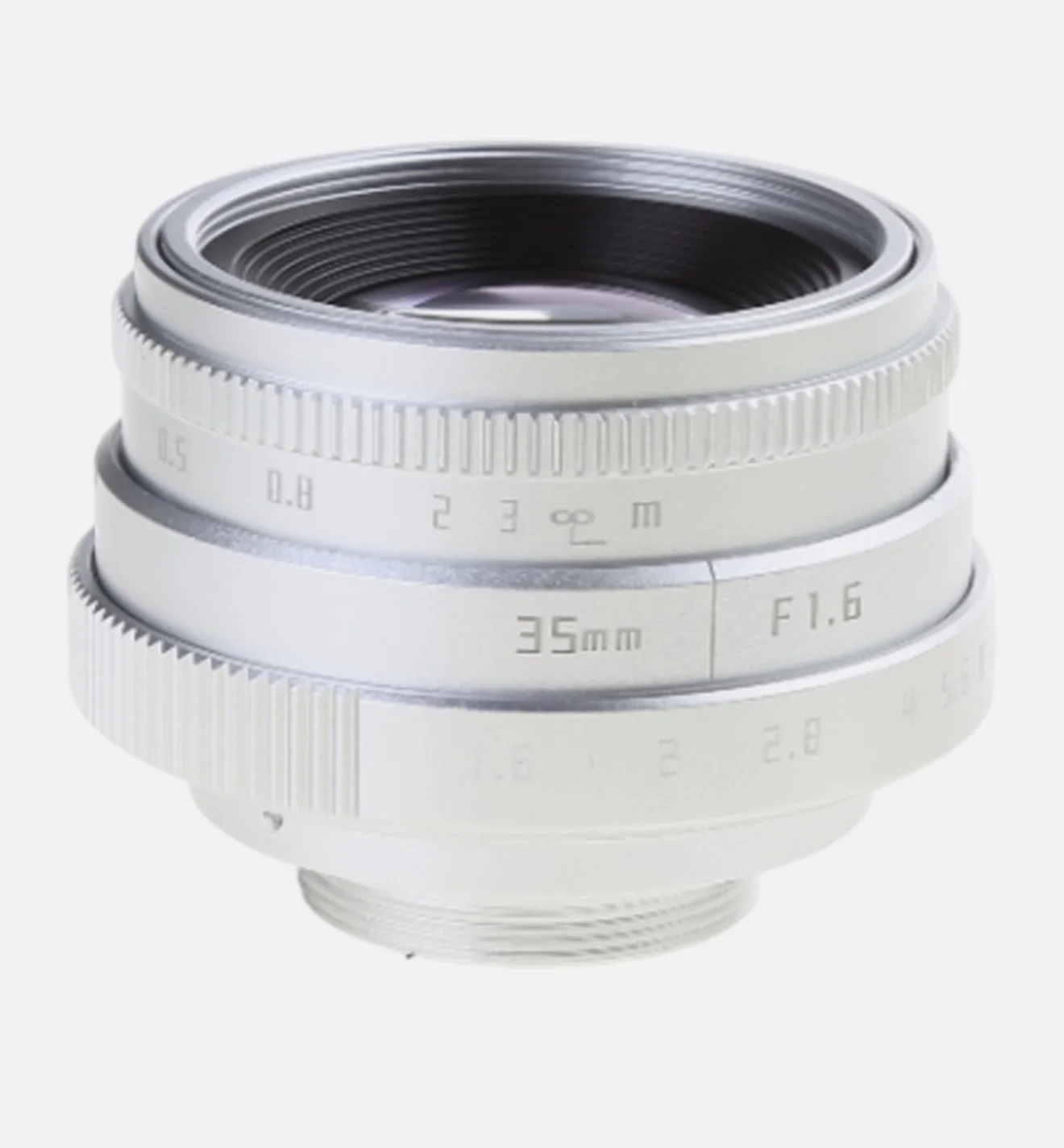 35MM F1.6 CCTV LENS BEYAZ