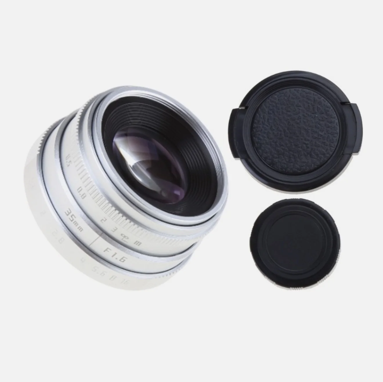 35MM F1.6 CCTV LENS BEYAZ