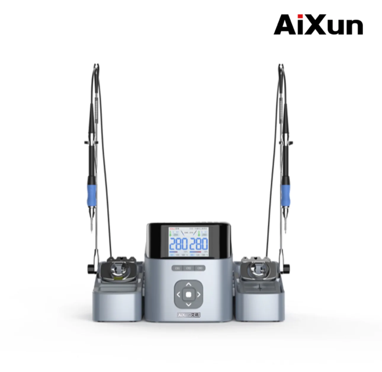 Aixun T420D İstasyonlu Havya ( 1 Adet C210 , 1 Adet C245 , 1 Adet C115 Uç )(Toplam 3 Adet Tutamak 3 Adet Uç ile Gelmektedir.)