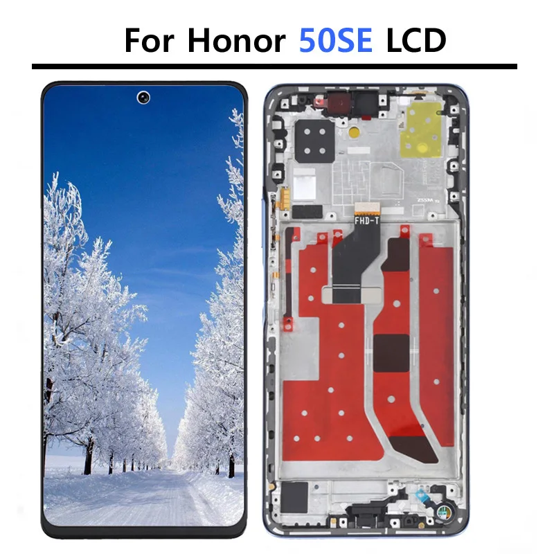Honor 50SE Ekran Dokunmatik Orijinal Çıtasız Ürün (Çerçevesiz)