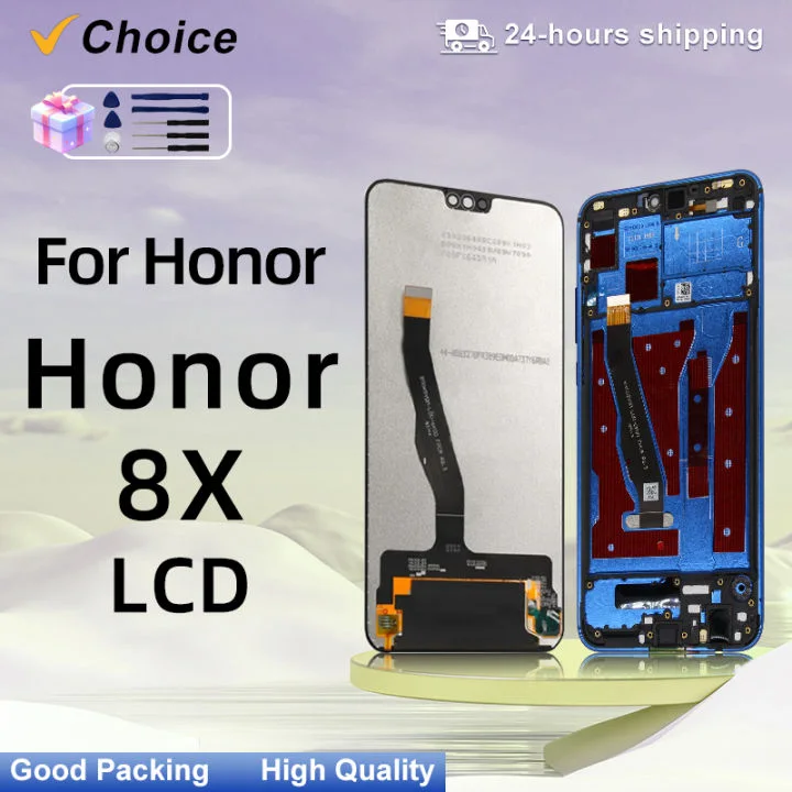 Honor 8X Ekran Dokunmatik A Plus Kalite Ürün/COG Çıtasız (Çerçevesiz)