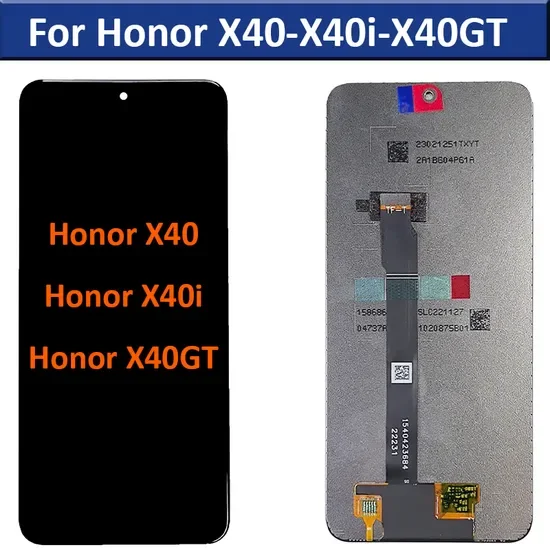 Honor X40 Ekran Dokunmatik SOFT OLED Kalite Ekran Çıtasız (Çerçevesiz)