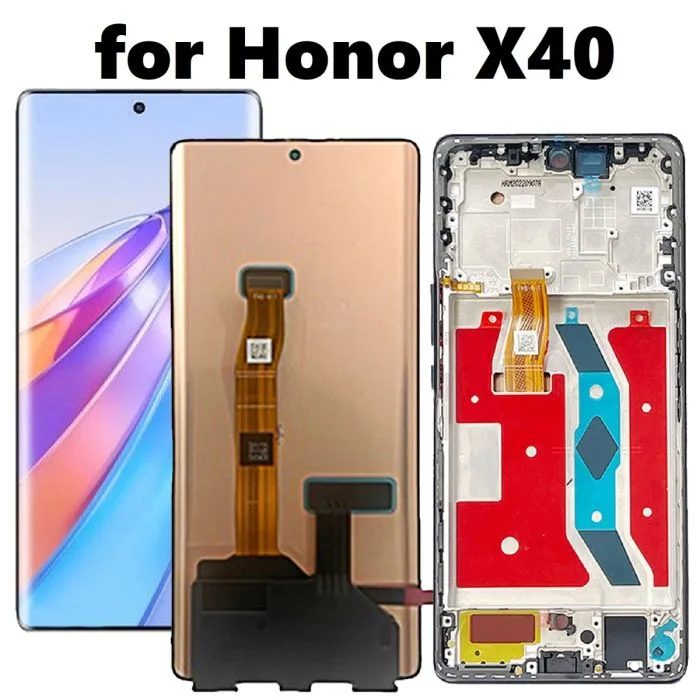 Honor X40 Ekran Dokunmatik SOFT OLED Kalite Ekran Çıtasız (Çerçevesiz)