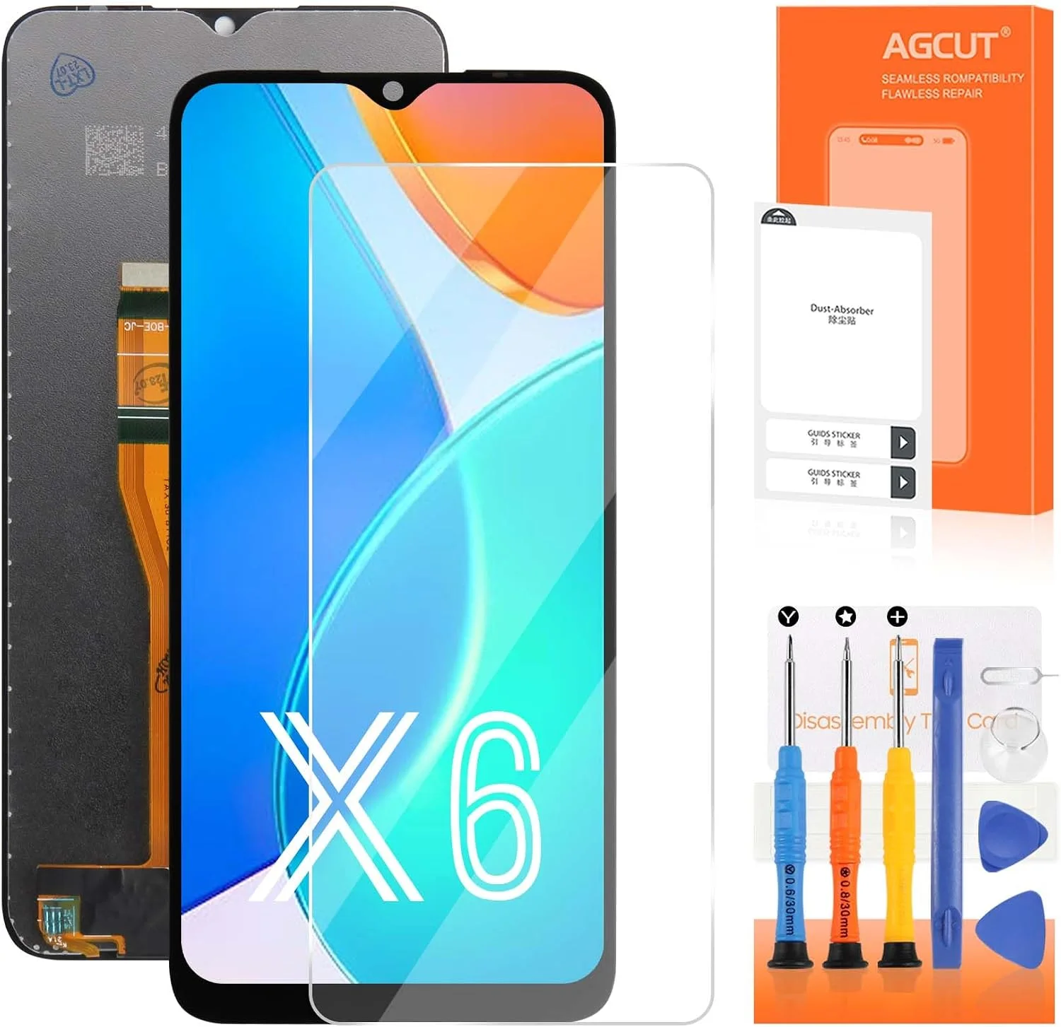 Honor X6 Çıtalı Ekran Dokunmatik Orijinal