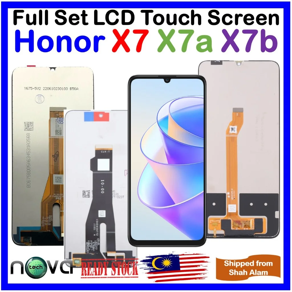 Honor X7a Ekran Dokunmatik Orijinal Çıtasız Ürün (Çerçevesiz)