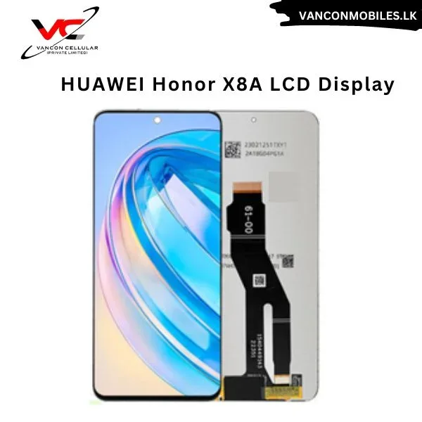 Honor X8a Çıtalı Ekran Dokunmatik Mavi SOFT OLED Kalite Ekran