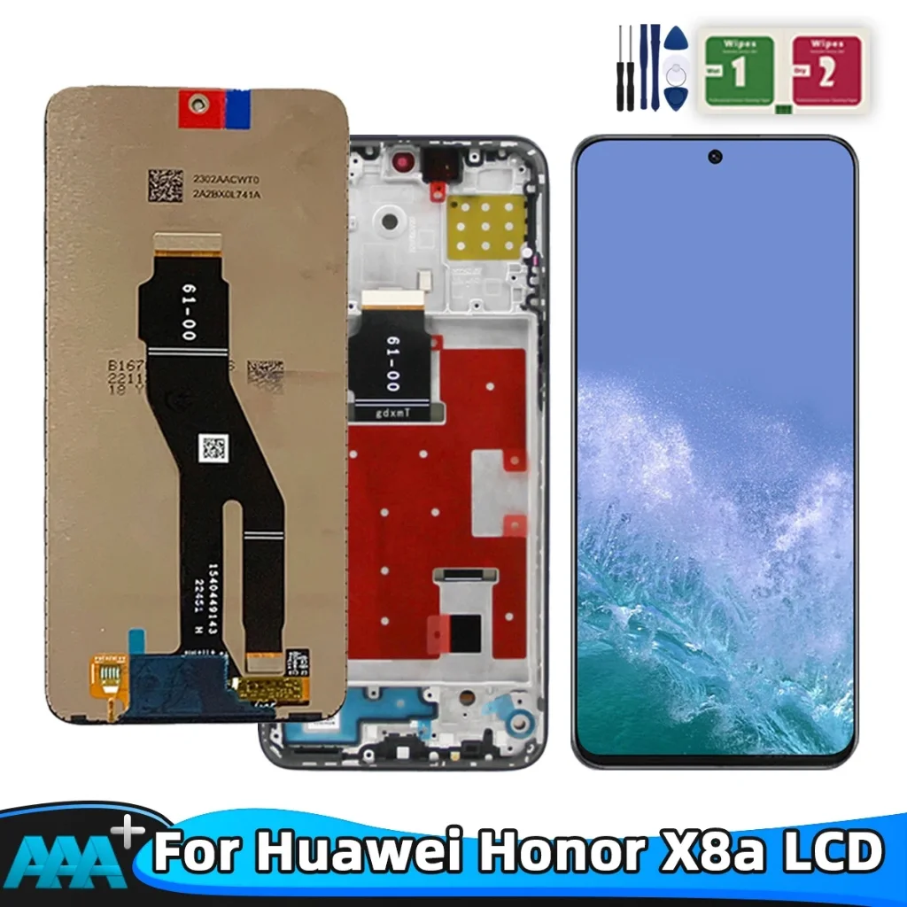 Honor X8a Ekran Dokunmatik SOFT OLED Kalite Ekran Çıtasız (Çerçevesiz)