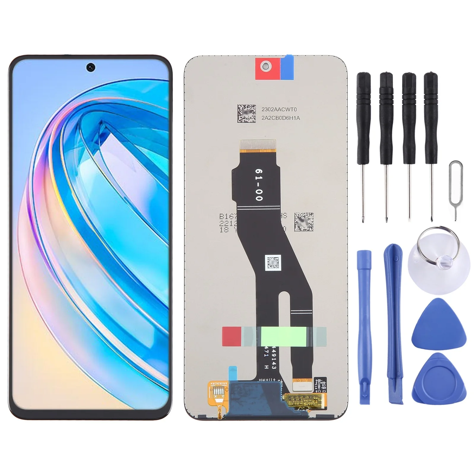 Honor X8a Ekran Dokunmatik SOFT OLED Kalite Ekran Çıtasız (Çerçevesiz)