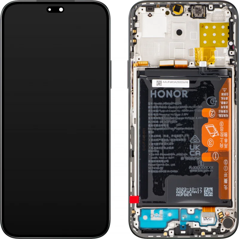 Honor X8b Çıtalı Ekran Dokunmatik Mavi SOFT OLED Kalite Ekran