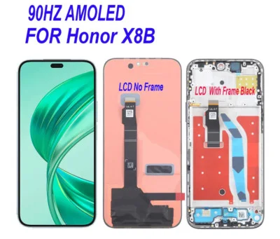 Honor X8b Çıtalı Ekran Dokunmatik Silver SOFT OLED Kalite Ekran
