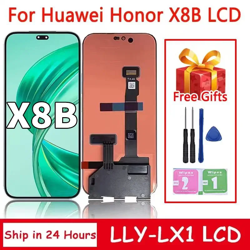 Honor X8b Ekran Dokunmatik SOFT OLED Kalite Ekran Çıtasız (Çerçevesiz)