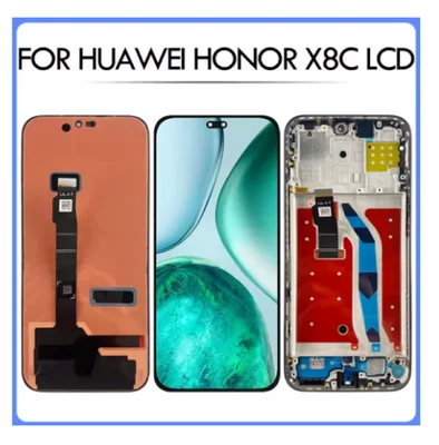 Honor X8c Ekran Dokunmatik SOFT OLED Kalite Ekran Çıtasız (Çerçevesiz)