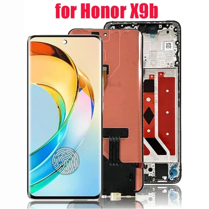 Honor X9b Çıtalı Ekran Dokunmatik Mavi SOFT OLED Kalite Ekran
