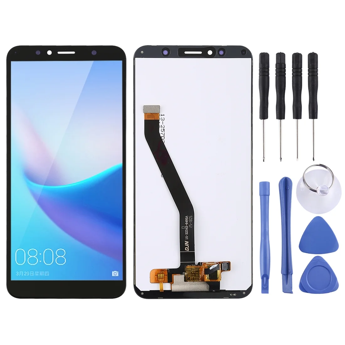 Huawei Y6-2018 Ekran Dokunmatik Orijinal Çıtasız Ürün (Çerçevesiz)