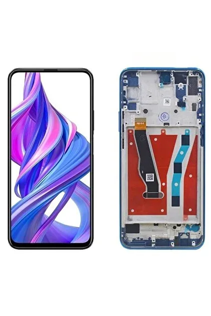 Huawei Y9prime 2019 Çıtalı Ekran Dokunmatik Mavi A Plus Kalite Ürün/COG