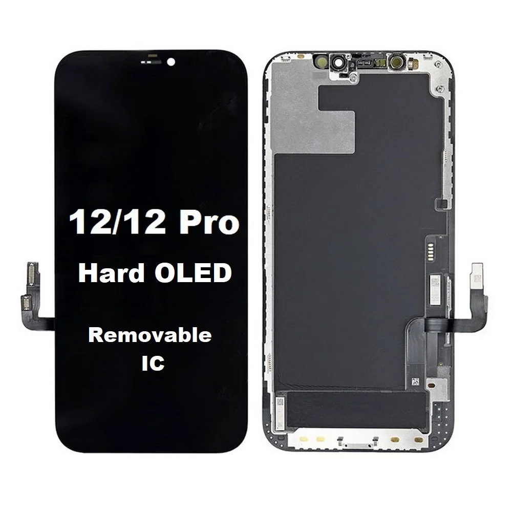 İphone 12/12 Pro Ekran Dokunmatik HARD OLED Parlaklık 600+ Nit Yüksek Kalite Yan Sanayi