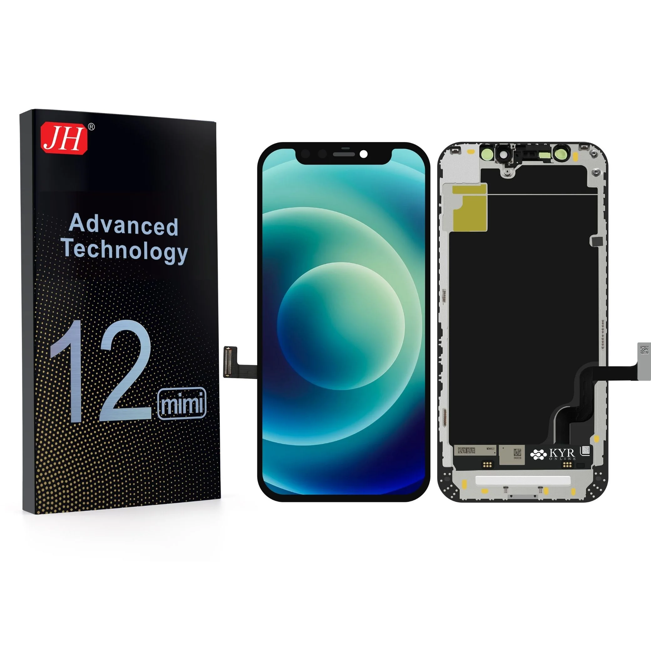 İphone 12 Mini Ekran Dokunmatik FHD Parlaklık 900+ Nit Premium Kalite
