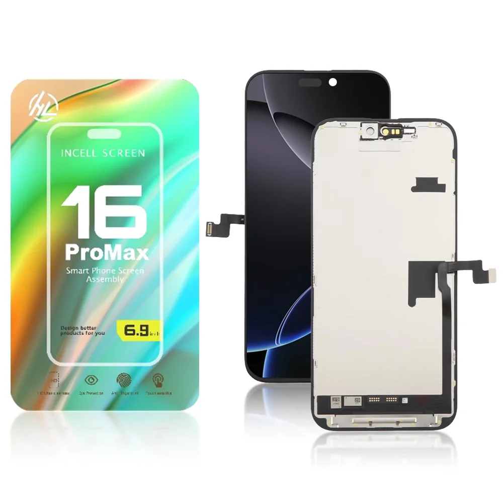 İphone 16 Pro Ekran Dokunmatik A Plus Kalite Ürün Parlaklık 600+ Nit Yüksek Kalite Yan Sanayi