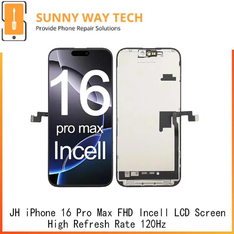 İphone 16 Pro Max Ekran Dokunmatik DİAGNOS FHD Parlaklık 900+ Nit Premium Kalite