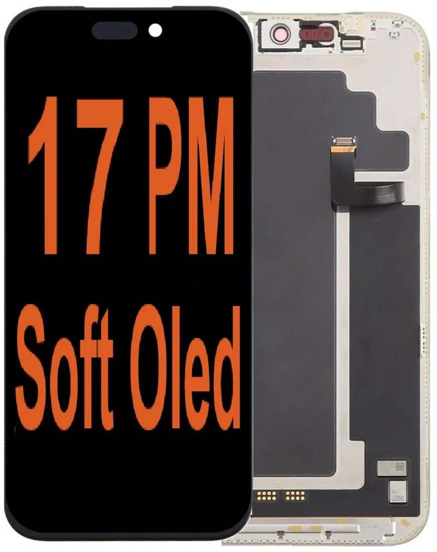 İphone 17 Pro Max Ekran Dokunmatik DİAGNOS SOFT OLED Kalite Ekran Parlaklık 900+ Nit Premium Kalite