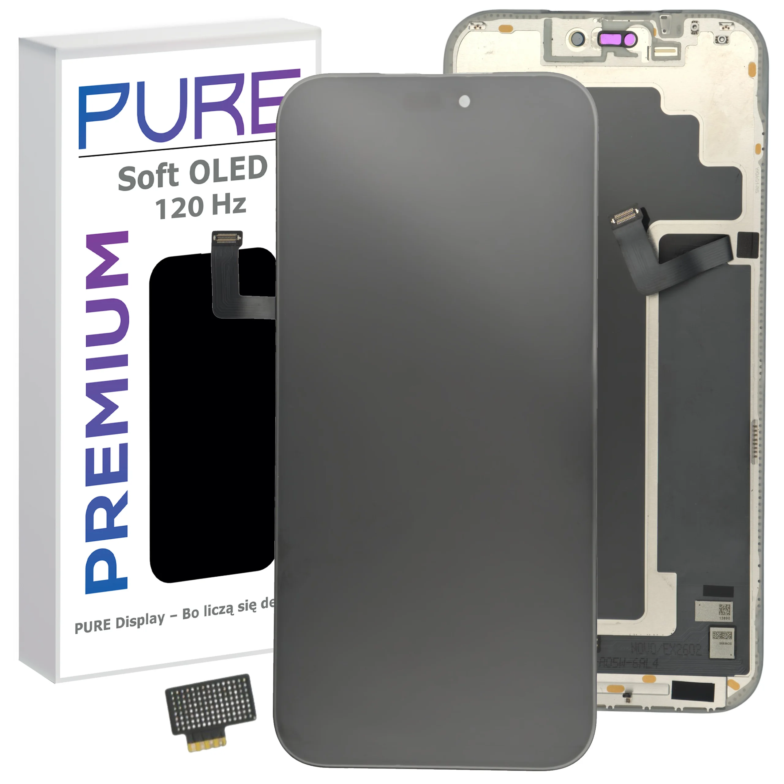 İphone 17 Pro Max Ekran Dokunmatik SOFT OLED Kalite Ekran Parlaklık 900+ Nit Premium Kalite