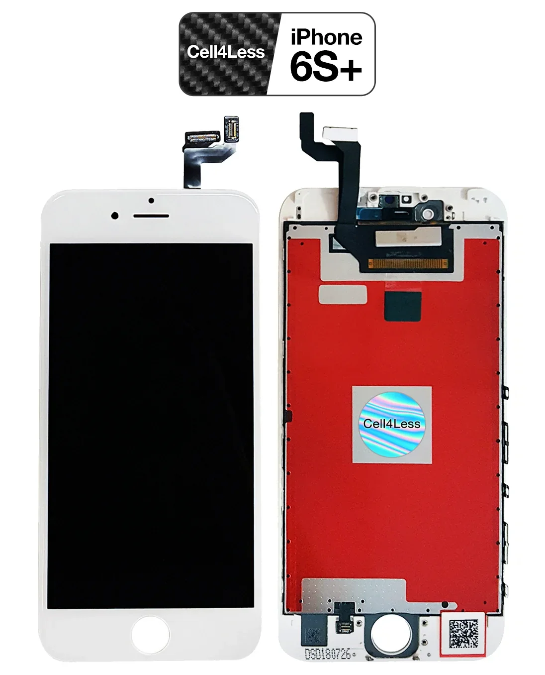 İphone 6S Plus Ekran Dokunmatik Beyaz AUTHENTİC Parlaklık 400+ Nit Standart Yan Sanayi