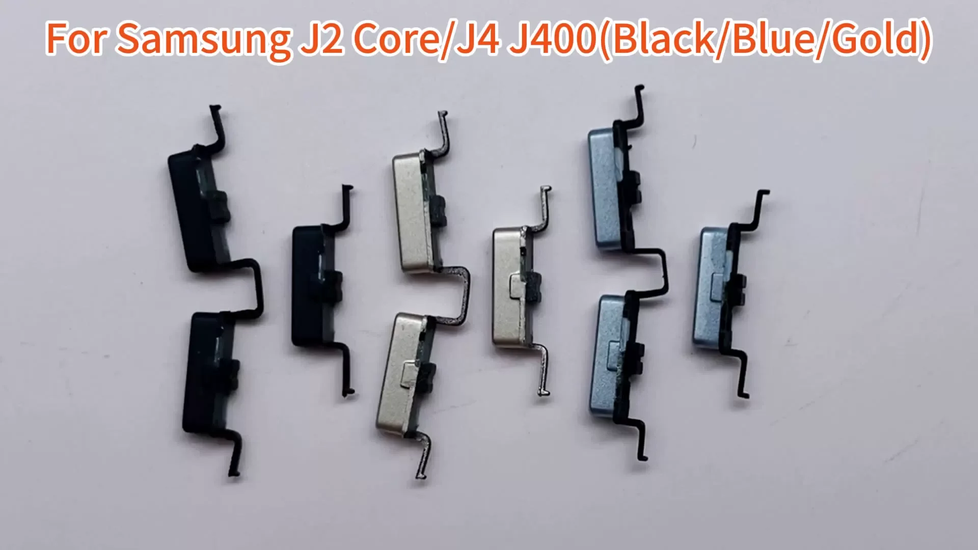 J4 J400 Tuş Plastiği Grey