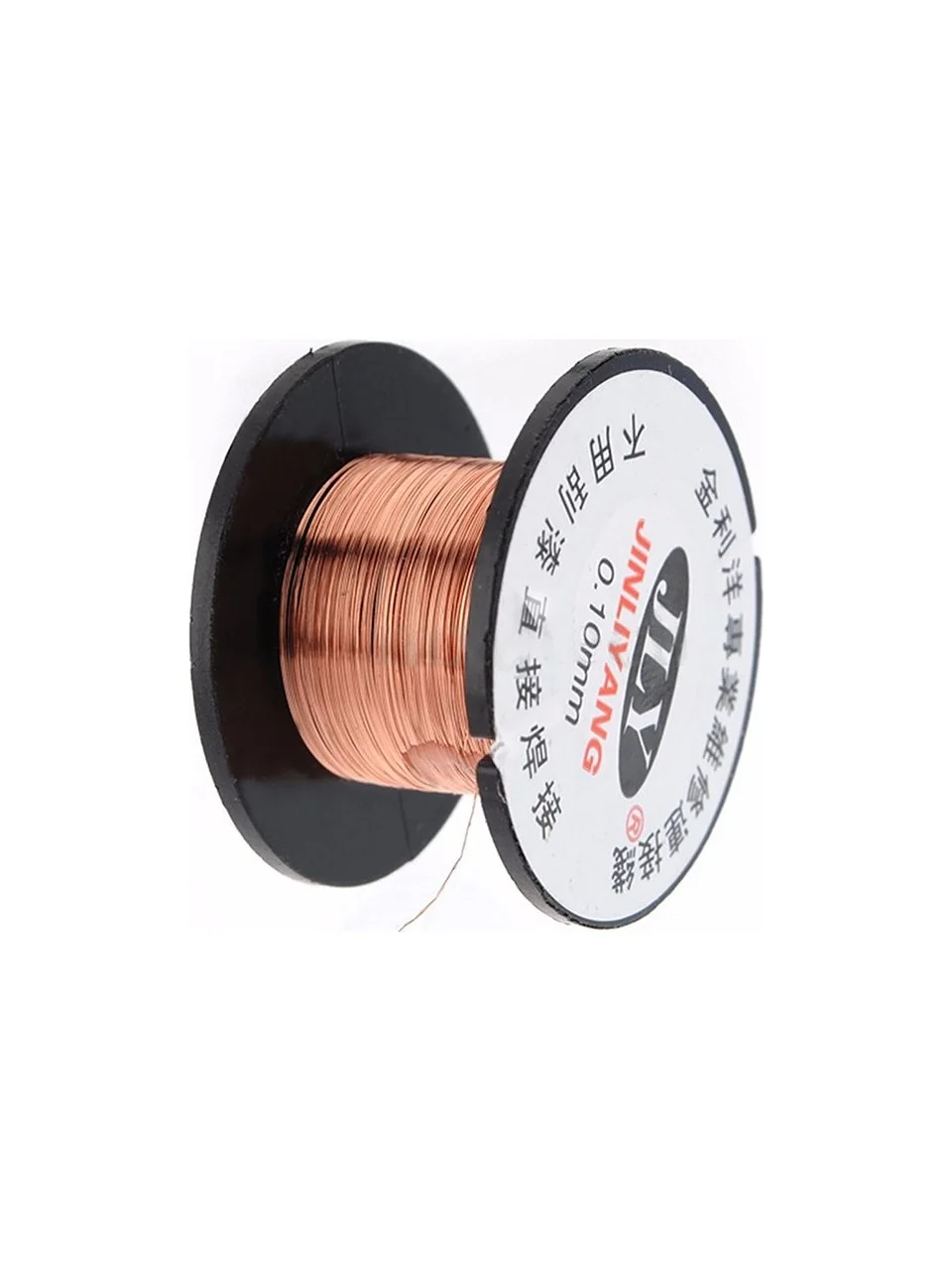 Jly Emaye Bobin Teli Emaye Kaplı Bakır Tel Bobin Yol Çekme 0.10MM