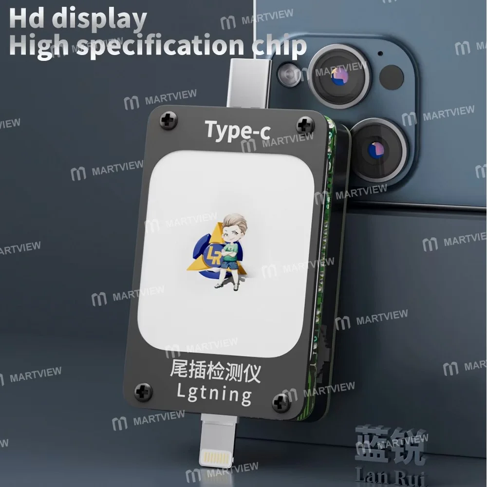 Lanrui SE-II Lightning / Type-C Dedektörü (iPhone ve Android Telefonlar için)
