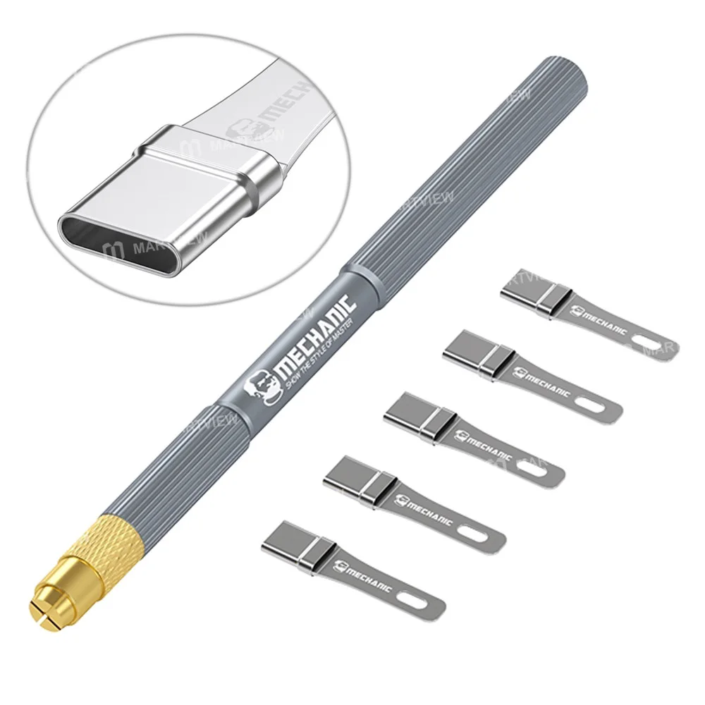 Mekanik TC-51 5’i 1 arada Tip-C Şarj Söketi Sökme Aparatı