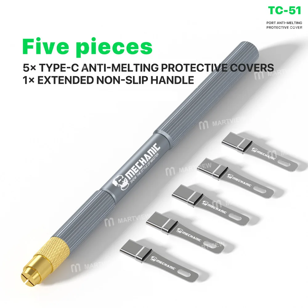 Mekanik TC-51 5’i 1 arada Tip-C Şarj Söketi Sökme Aparatı