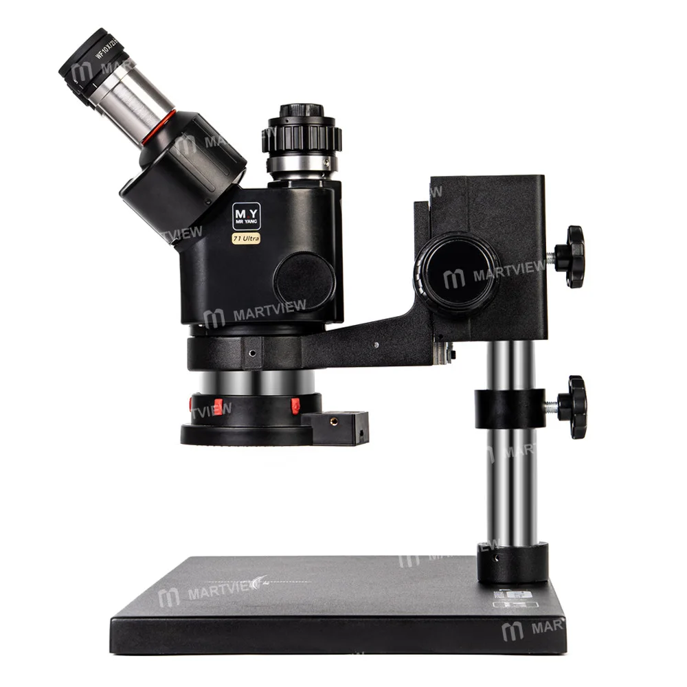 Mr.Yang 71 Ultra 58X Sürekli Zoom Dönüştürme Trinoküler Mikroskop
