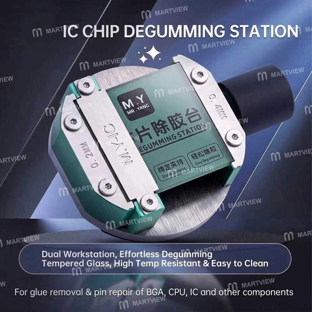 Mr.Yang Ayarlanabilir IC Çip Yapışkan Temizleme İstasyonu (PCB Onarımı İçin)
