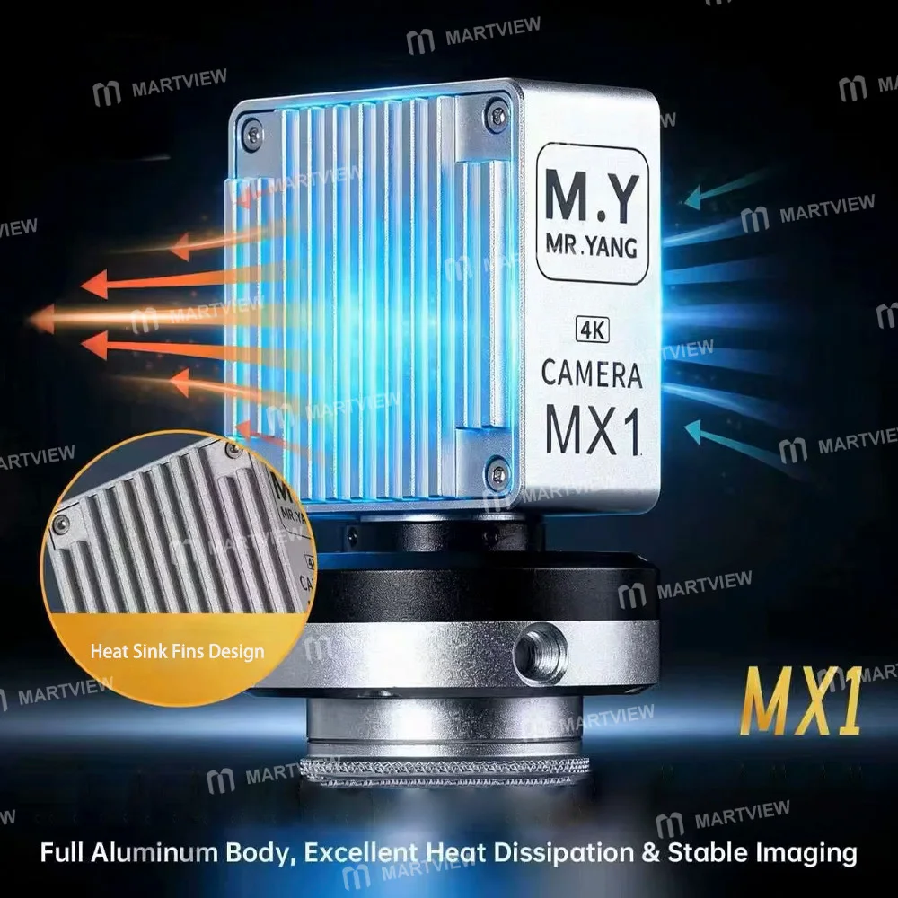 Mr.Yang MX1 HDMI ve Type-C Çift Çıkışlı 8MP Sony CMOS Sensörlü 4K Endüstriyel Mikroskop Kamerası