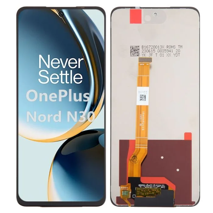 One Plus Nord N30 Ekran Dokunmatik Orijinal Çıtasız Ürün (Çerçevesiz)