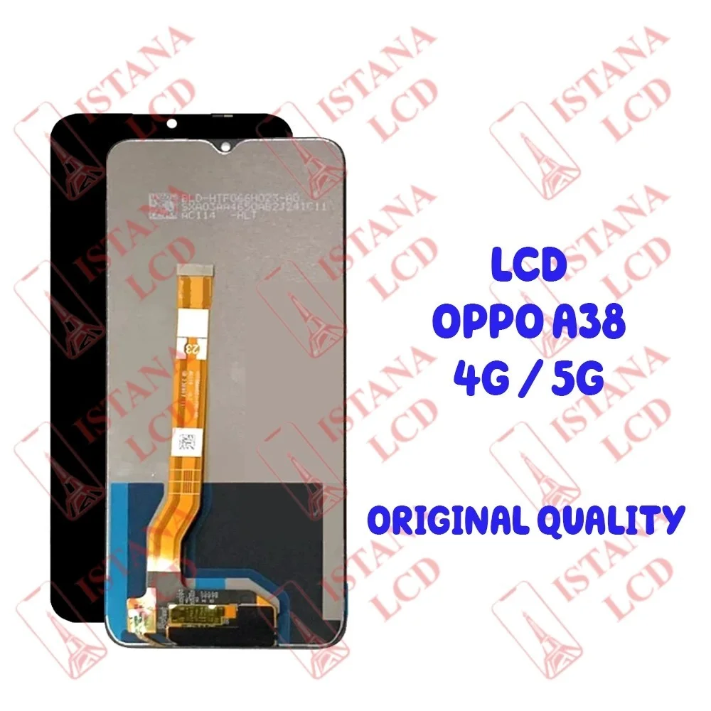 Oppo A38 Ekran Dokunmatik Orijinal Çıtasız Ürün (Çerçevesiz)