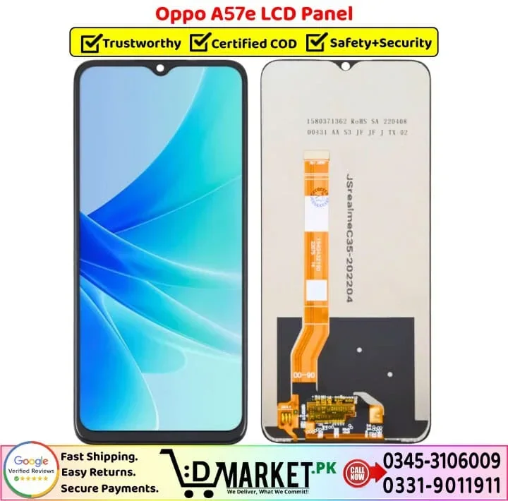 Oppo A57e Ekran Dokunmatik Orijinal Çıtasız Ürün (Çerçevesiz)
