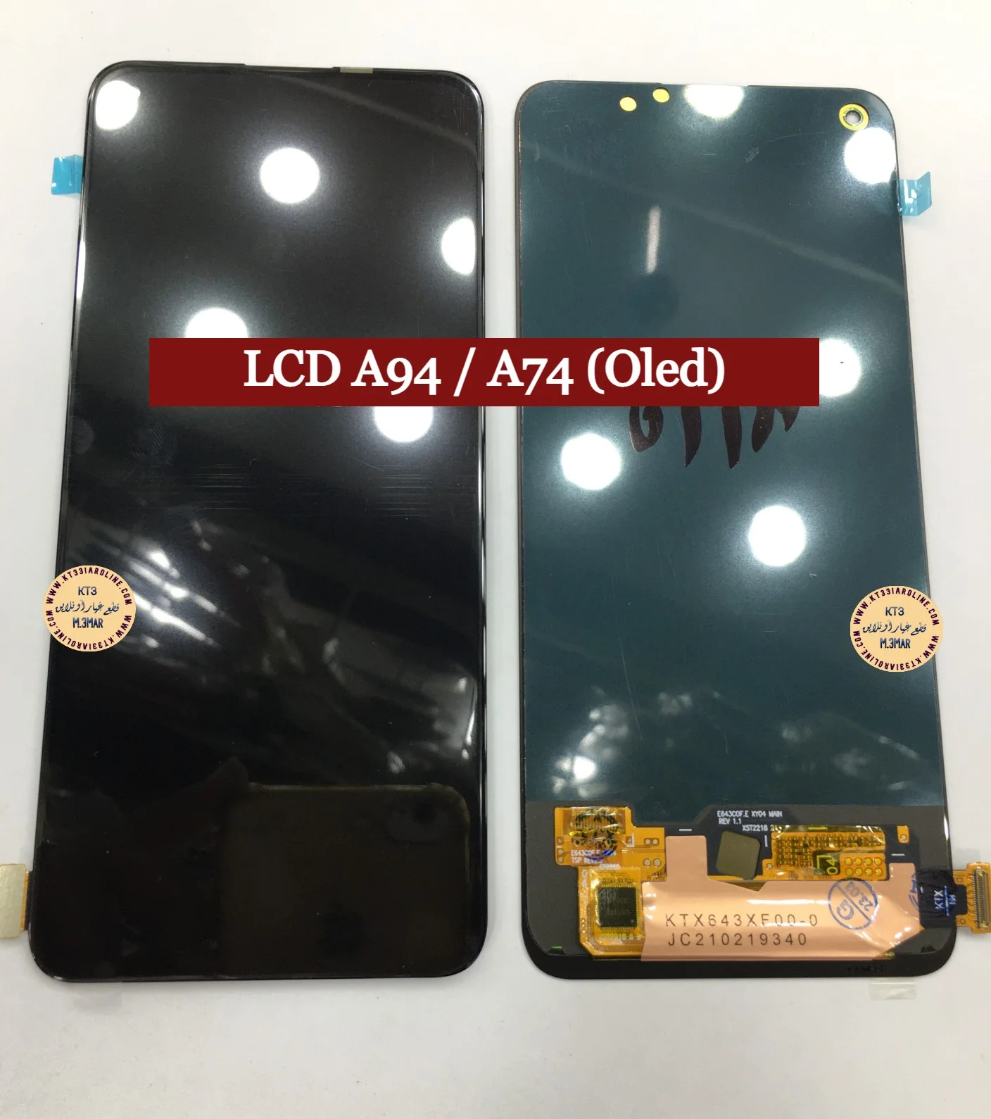 Oppo A74 4G Ekran Dokunmatik OLED 04 VER Çıtasız (Çerçevesiz)