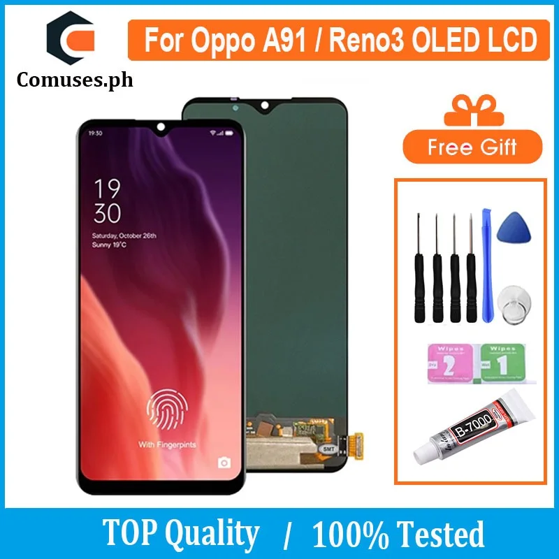 Oppo A91 Ekran Dokunmatik A Plus Kalite Ürün/INCELL Çıtasız (Çerçevesiz)