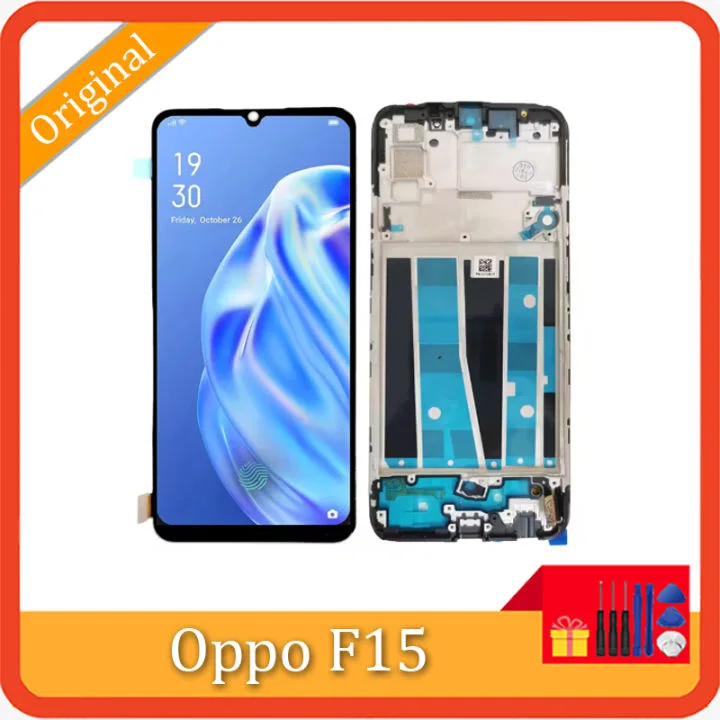 Oppo F15 Ekran Dokunmatik A Plus Kalite Ürün/INCELL Çıtasız (Çerçevesiz)