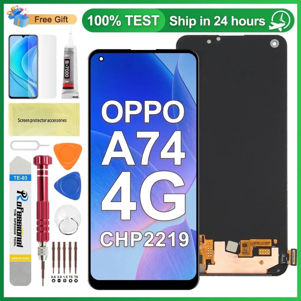 Oppo F19 Pro 4G Ekran Dokunmatik OLED 04 VER Çıtasız (Çerçevesiz)