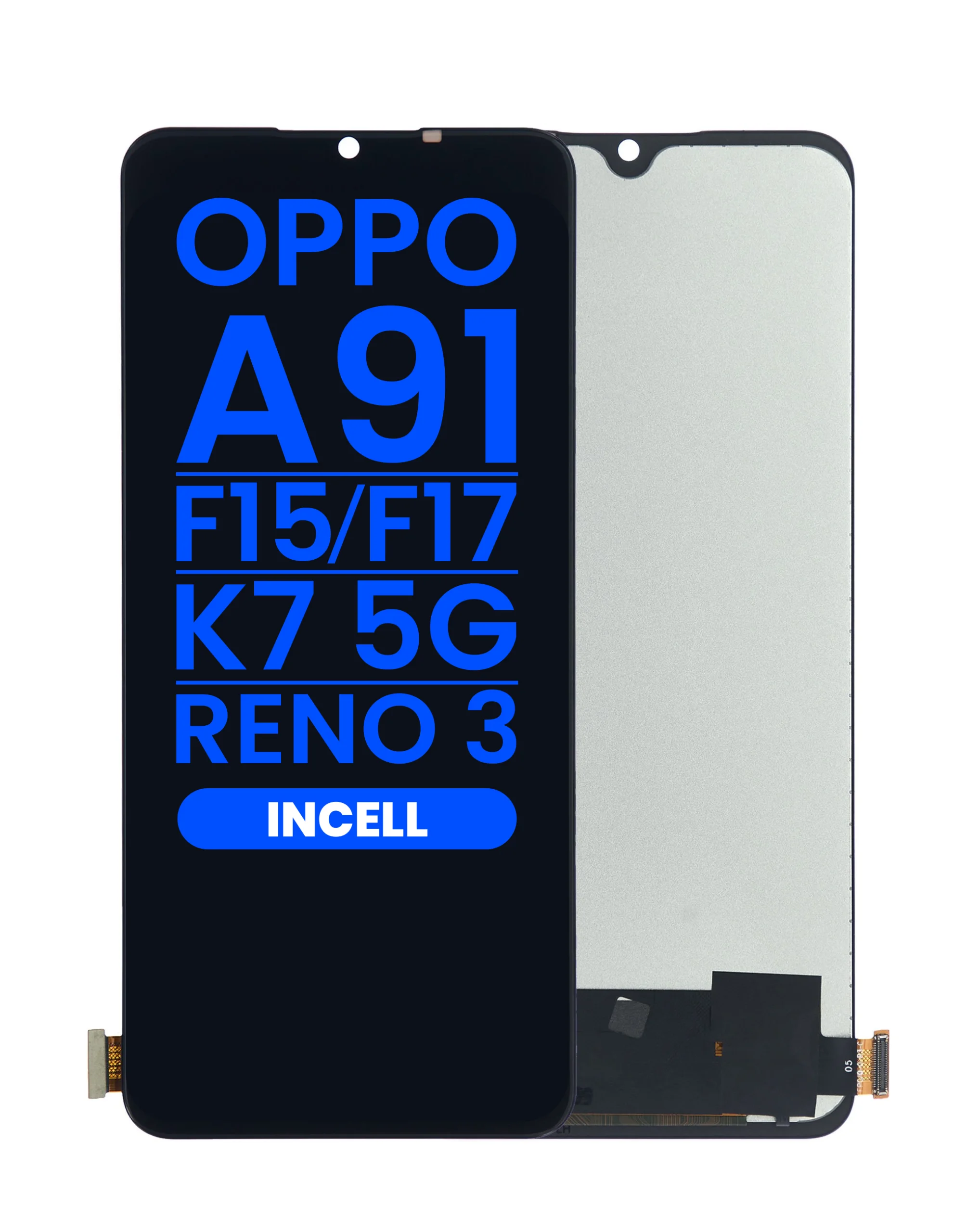 Oppo K7 Ekran Dokunmatik OLED Çıtasız (Çerçevesiz)