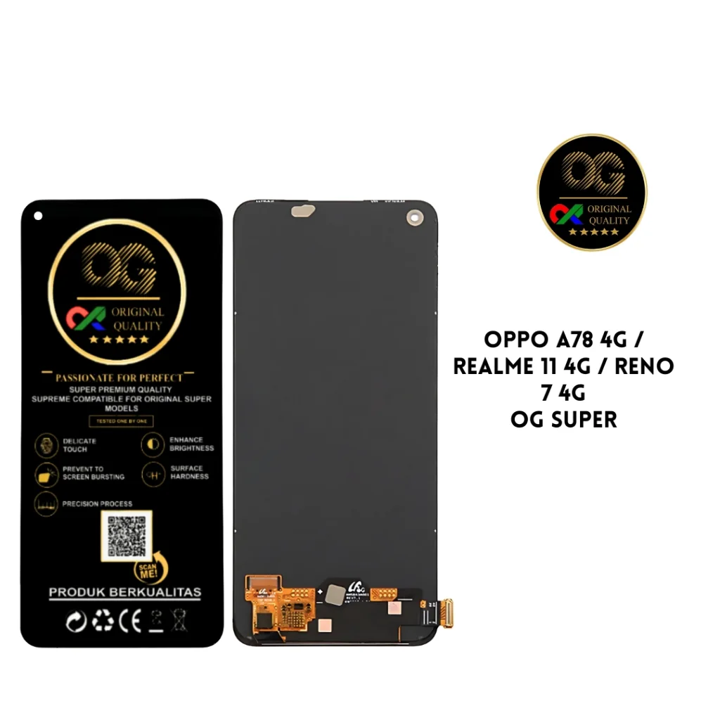 Oppo Realme 11 4G Ekran Dokunmatik A Plus Kalite Ürün/INCELL Çıtasız (Çerçevesiz)