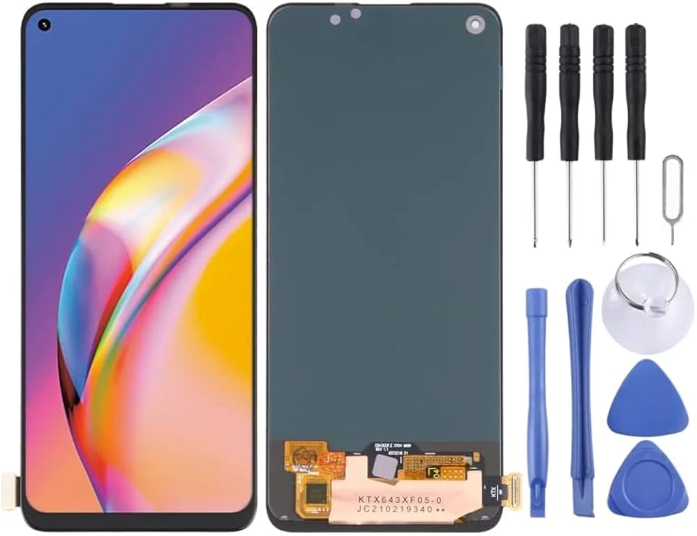 Oppo Realme 8 4G Ekran Dokunmatik OLED 04 VER Çıtasız (Çerçevesiz)