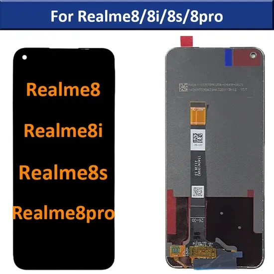Oppo Realme 8 4G Ekran Dokunmatik OLED 05VER Çıtasız (Çerçevesiz)