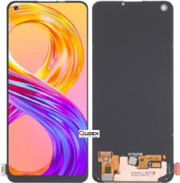Oppo Realme 8 Pro 4G Ekran Dokunmatik OLED 04 VER Çıtasız (Çerçevesiz)