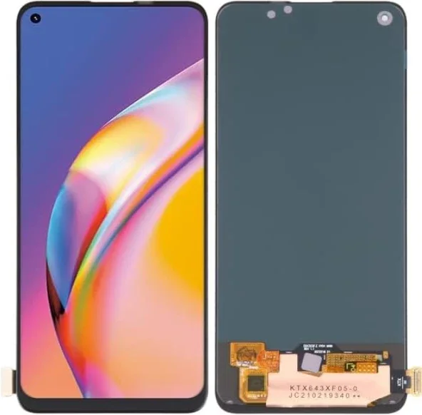 Oppo Reno 4SE Ekran Dokunmatik OLED 04 VER Çıtasız (Çerçevesiz)