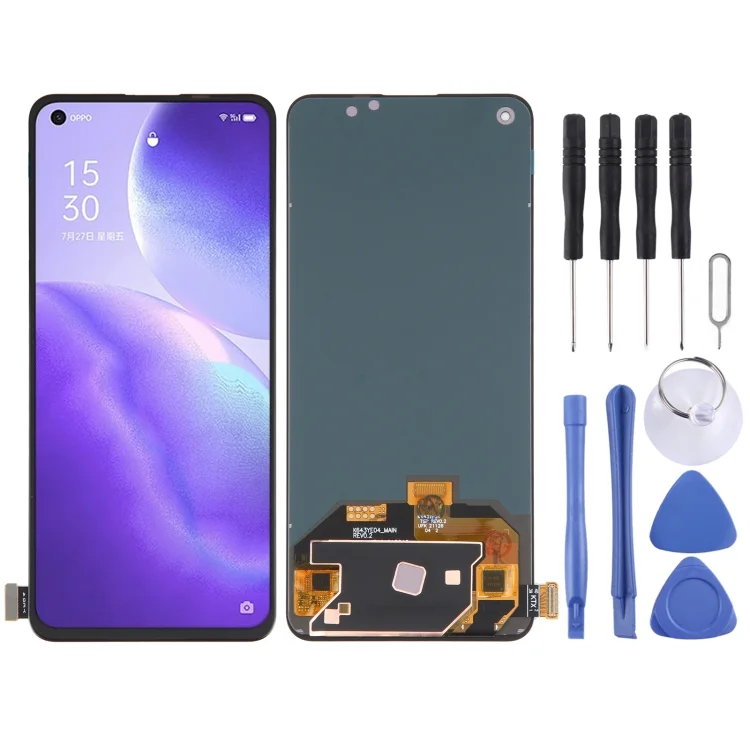 Oppo Reno 5F 4G Ekran Dokunmatik OLED 04 VER Çıtasız (Çerçevesiz)