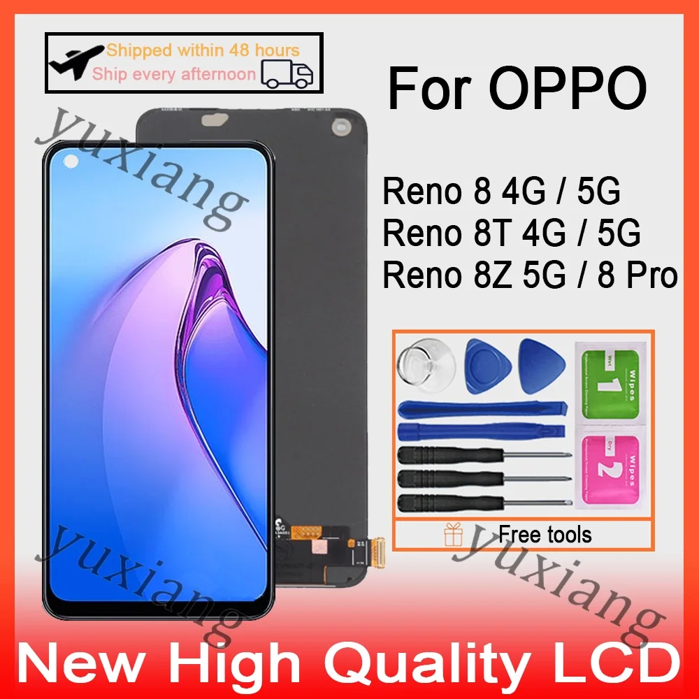 Oppo Reno 8 SE Ekran Dokunmatik OLED Çıtasız (Çerçevesiz)